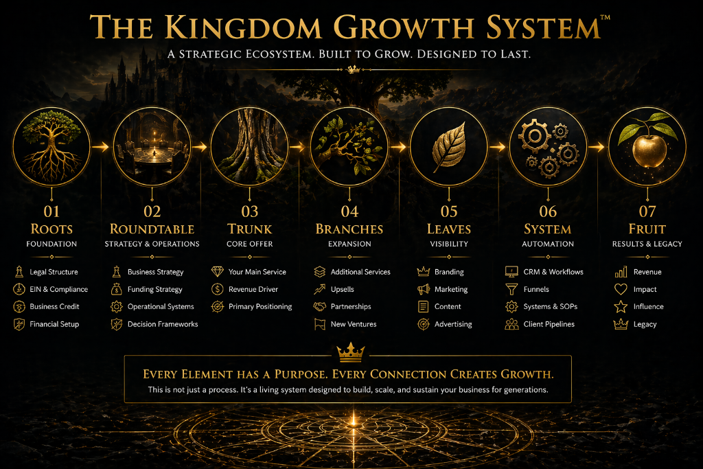 The Kingdom Growth System — 7 Stage Strategic Framework